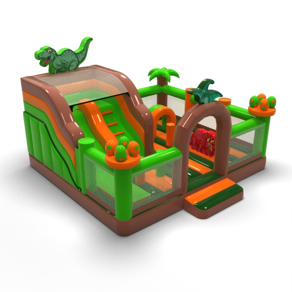 Φουσκωτή παιδική χαρά 6x6 σε θέμα dino