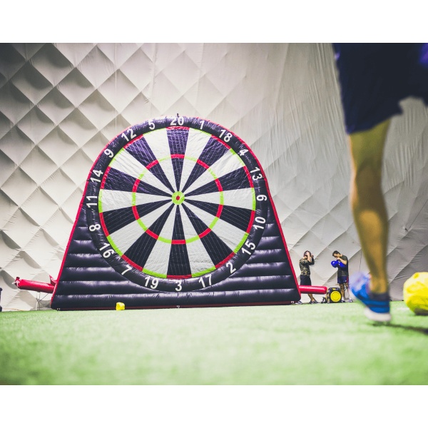 Μεταχειρισμένος φουσκωτός στόχος Football Darts (διπλής όψης) - κλασικό μοντέλο