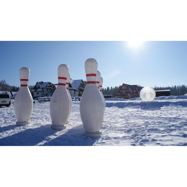Εκθεσιακή φουσκωτή κορίνα 2 m για Human Bowling
