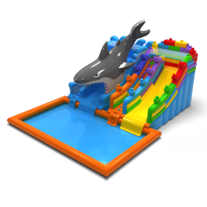 Φουσκωτό σετ νεροτσουλήθρας...