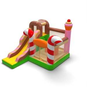 Bouncy κάστρο καραμέλα combo