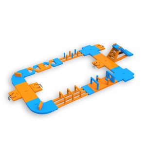 Διογκώσιμο υδάτινο πάρκο Ni...