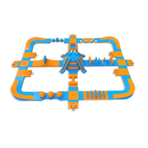 Φουσκωτό υδάτινο πάρκο Fi...